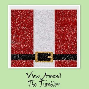 Santa Suit (Burgundy) Stainless Steel Tumbler